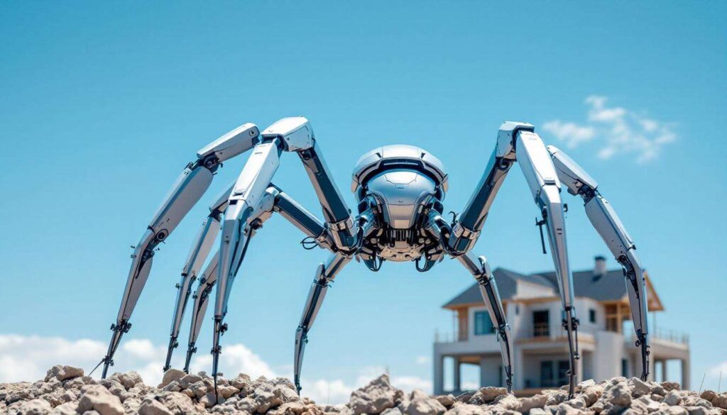 Spider robot' promises to build entire houses in less than 24 hours