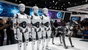 Automation army: China’s firm hits US stage with 3 humanoids, 1 robot dog model